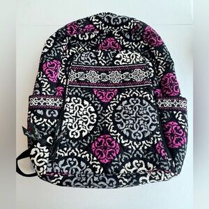 Vera Bradley Canterbury Magenta Laptop Backpack
